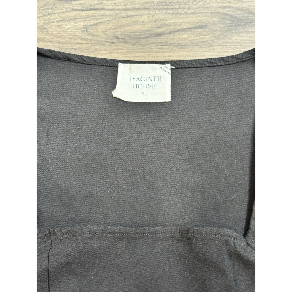 Tuckernuck Hyacinth House Blouse XL Quiet Luxury Office Siren Top Shoulder Pad - Picture 8 of 12